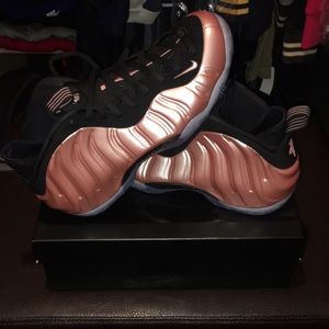 Nike Rose Gold  Foamposite